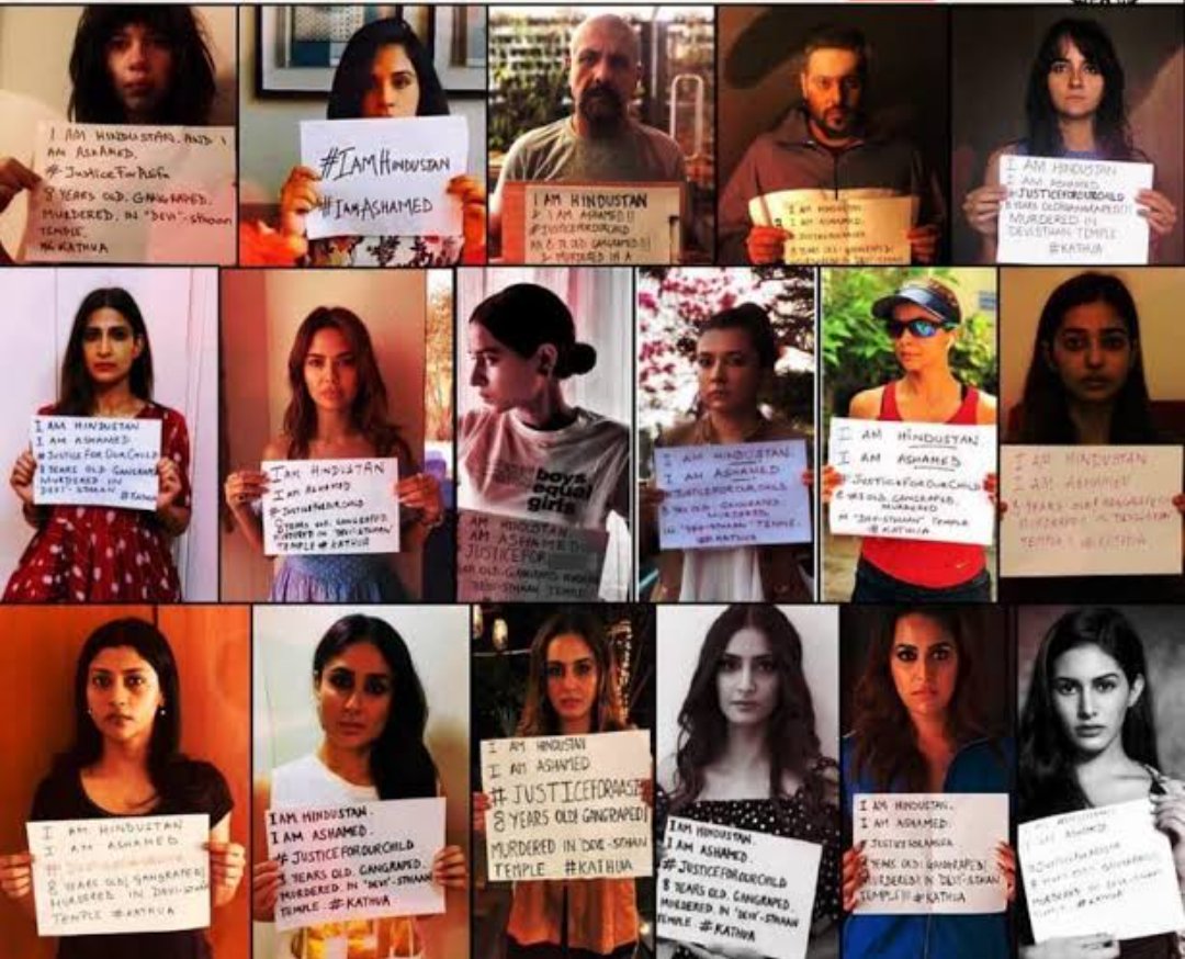 I remember the entire 'secular' gang of Bollywood outraging for Kathua, they had placards with abuses towards Hinduism...

None of these clowns even condemned the brutal kiIIing of #NehaHiremath for obvious reasons...