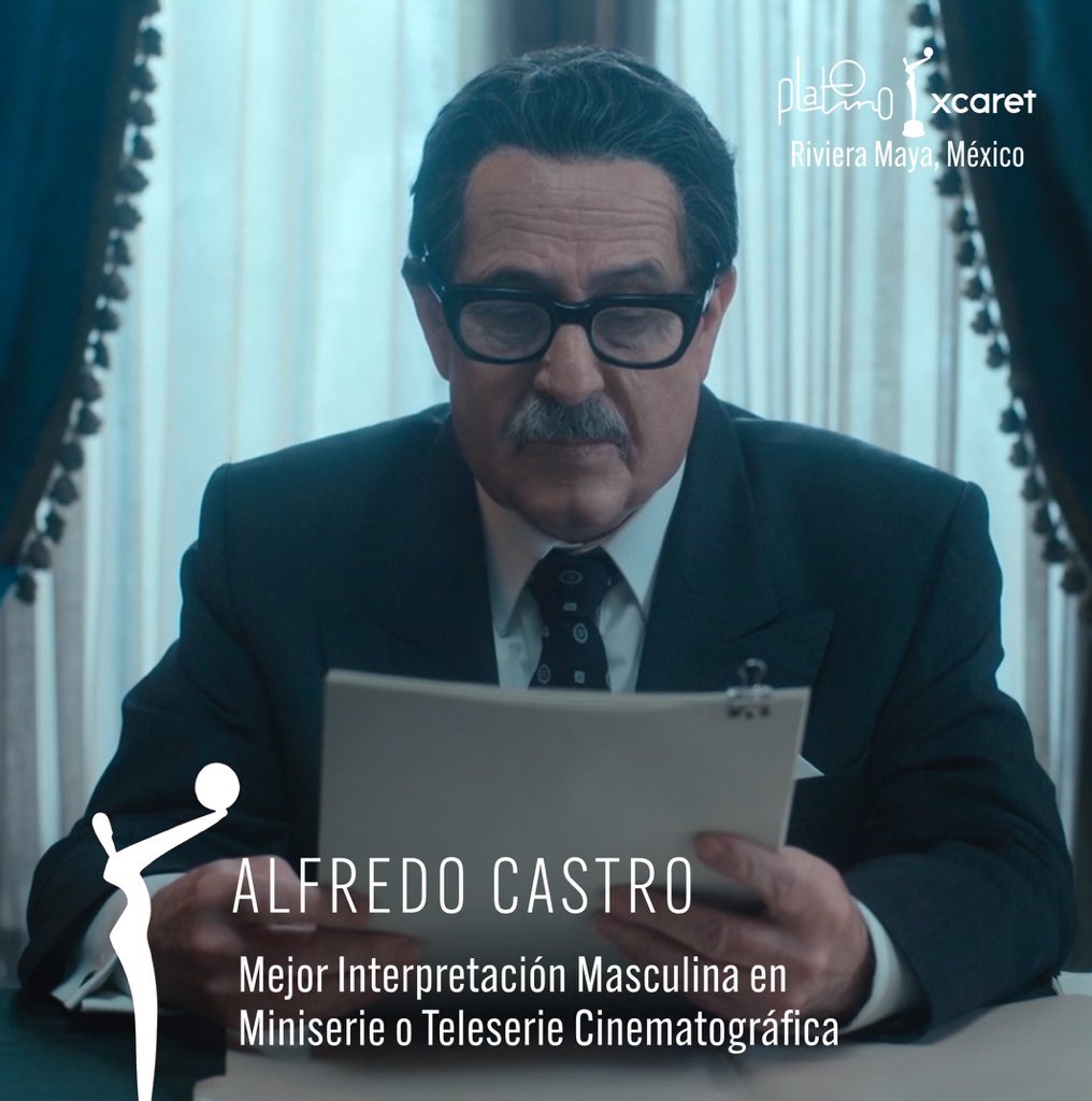 Alfredo Castro logra su cuarto Premio Platino por la serie 'Los mil días de Allende” #PremiosPlatino