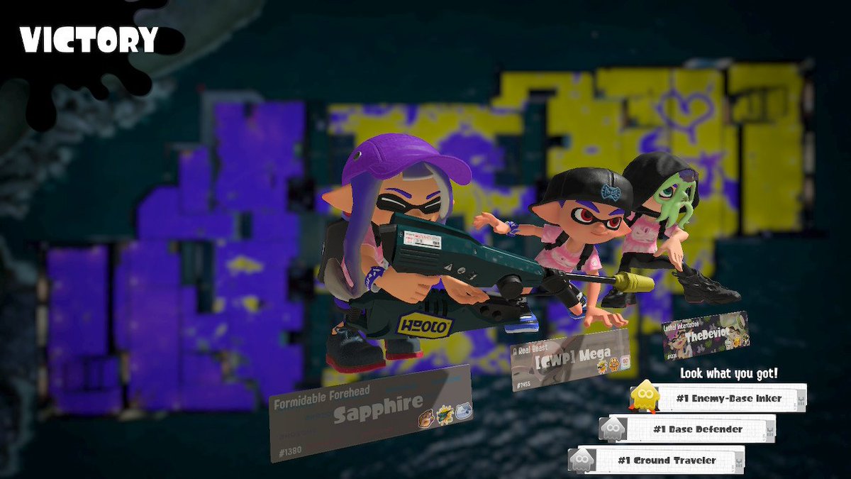 A mixed bag of (mostly) close matches tonight A lot of normal mirrors tonight. Big thanks to @raxthegreat1 @MegaRetroMan and everyone for hanging! Hopefully #TeamBunnies will come away with a win this #Splatfest