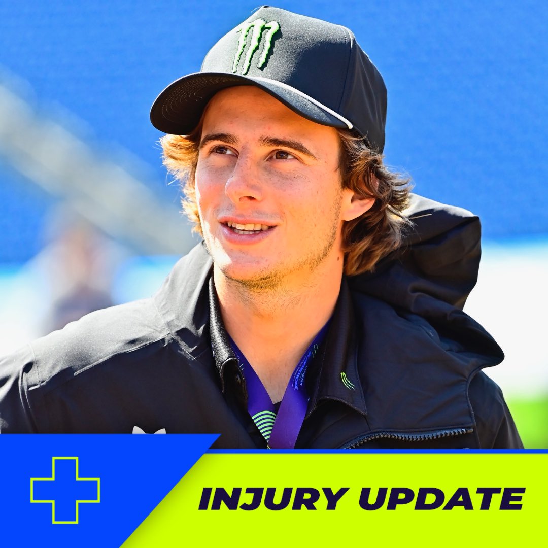 🚨INJURY UPDATE🚨

Levi Kitchen provided an update after his crash tonight 🗣️

“Man how quickly things can change. Feels like some broken ribs but we will see. Glad to salvage some points. Ain’t over yet 💪”

#SupercrossLIVE #SMX