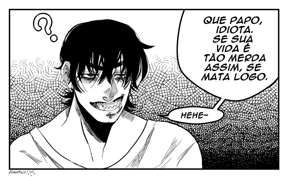 kona_zato's tweet image. Remake de um quadro de Sense Life que eu gaito de rir toda vez que leio 
#Senselife