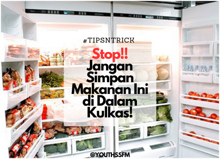 Youthssfm's tweet photo. #TipsnTrick
YupSS, biasanya kalo abis belanja makanan pasti langsung ditata cantik di kulkas deh. Eh tapi tau gak sih, ternyata gak semua makanan bisa disimpan di kulkas loh. Beberapa di antaranya kalo disimpan di kulkas bisa merubah rasa, nutrisi, atau bahkan beracun! Yuk simak! https://t.co/L2Zk1N6qyr