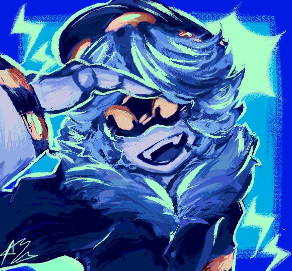 Aqua_lolzz's tweet photo. A gift for @kovox ^^ [#SerialDesginationN #murderdrones #GLITCH #glitchproductions #fanart ] https://t.co/2mnfZWXvVy