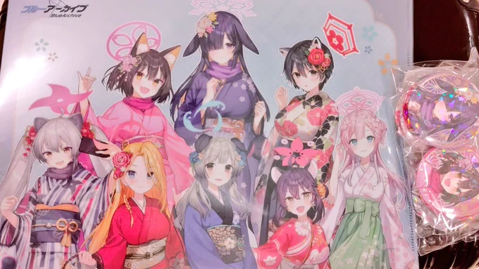 ブルアカ京都スタンプラリー全制覇しました!!!!!!!!!!!#ナミオカ・トラベルin京都 