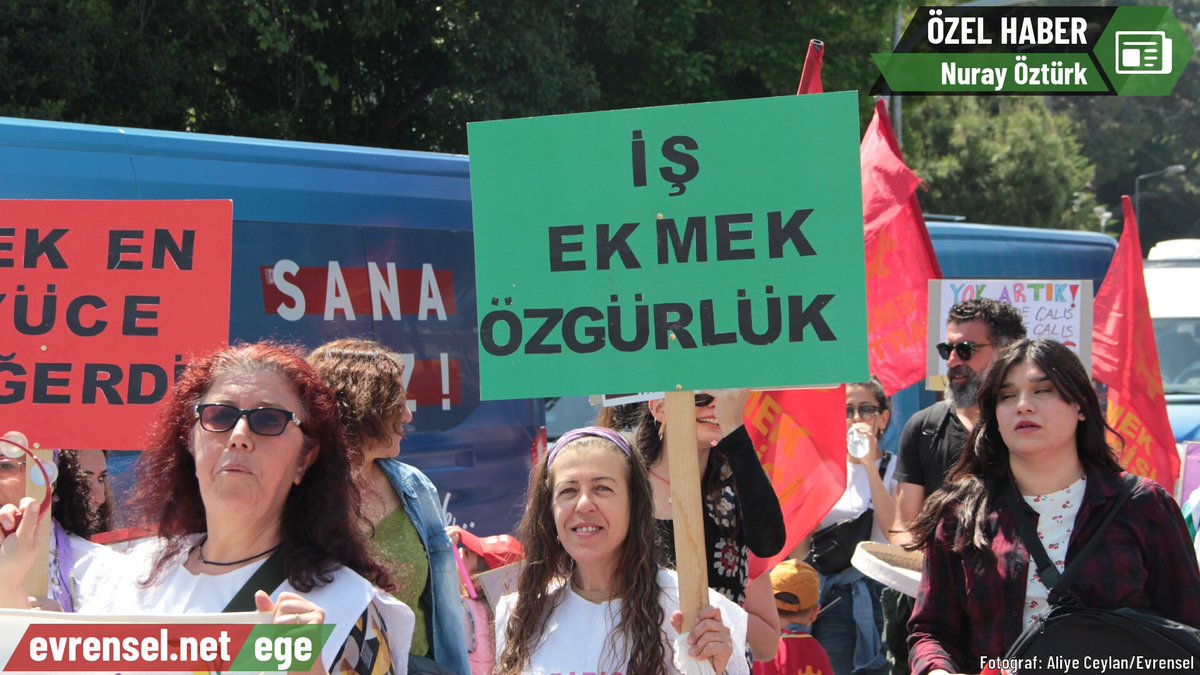 AKP iktidarı OVP ile işçilerin hayatını cehenneme çevirmeyi planlarken, işçiler de talepleri için 1 Mayıs'a hazırlanıyor.

Belediye işçisi kadınlar anlattı: İnsanca yaşam, güvenceli iş ve ücretsiz kreş için 1 Mayıs’a

Nuray Öztürk’ün haberi

evrn.sl/iBVIc8