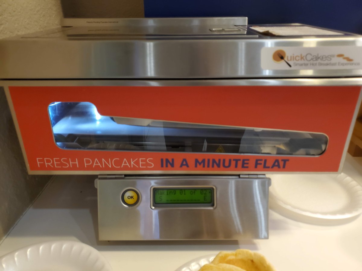 ....when did Holiday Inn Express breakfast lounges start using this gift from the heavens? WHY WASN'T I TOLD SOONER?