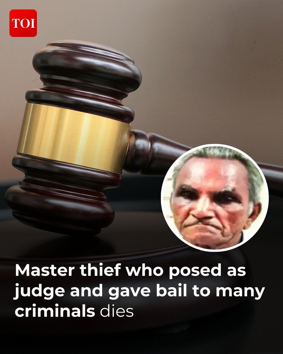 His law degree helped him become a 'learned' judge who appeared clear that jail was an exception and bail was the norm in the criminal justice system. Read more here🔗toi.in/miqBlb