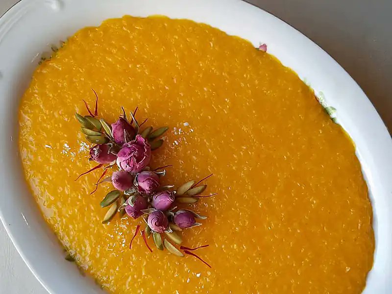 PvCookingCom's tweet image. 🌟 Craving something sweet? 🍚 Try Sholeh Zard, a Persian saffron rice pudding that's perfect for any occasion! Rich in flavor and culture, it’s a must-try! 😋✨

🔗 Get the recipe here: amazespice.com/142-sholeh-zar… #SholehZard #DessertTime #PersianFood #SweetTooth #FoodieFriday
