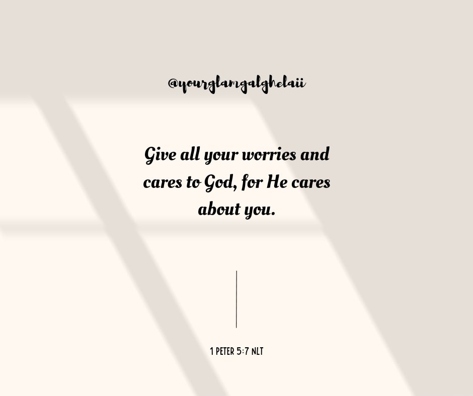 May we carry that in our hearts and minds. Amen🙏🏻

--
Yourglamgal,
🌟 Ghelaii ʚîɞ
#verseoftheday #verseoftheweek #verseoftheday2024 #VERSEFORTODAY #bibleverse #bibleverseoftheday #bibleversedaily #bibleversesforyou  #dailyverse #sundayvibes #SundayService #sundayworship