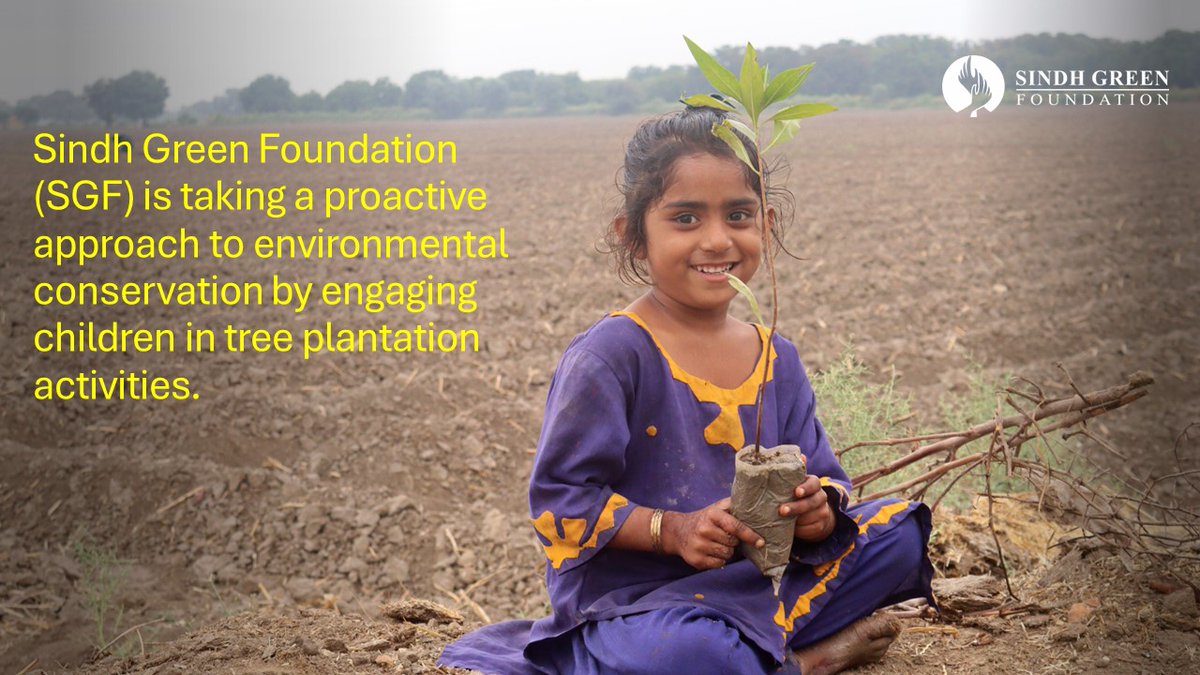 Sindh Green Foundation under #SparkFund is empowering the next generation to go green!
@Global4Children
#TreePlantation #EnvironmentalEducation #KidsForTrees #Sustainability #CommunityService #GoGreen #EarthDay #EarthDay2024 #EarthDayEveryDay  #SparkFund