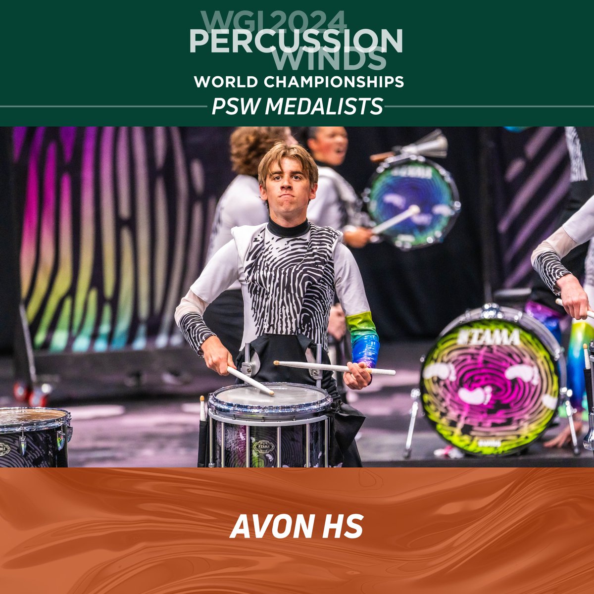 Congratulations to tonight's PSW medalists and all performing ensembles!! #wgi2024