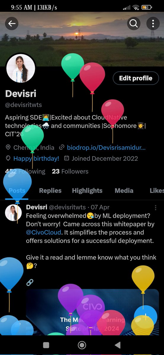 Haha, I turned 19 💙 ...