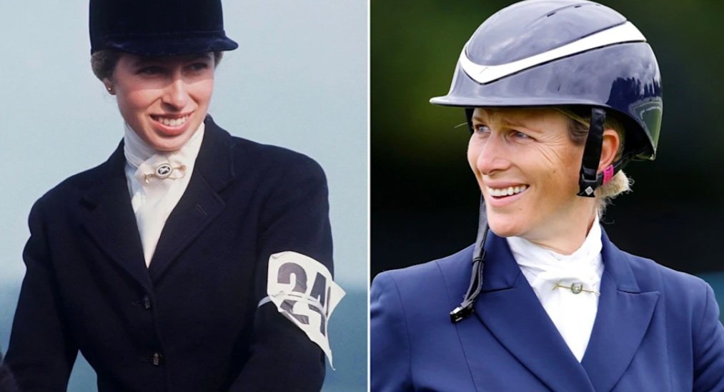 Not only do they have distinct facial similarities, but the tight-knit mother and daughter duo share a love and a talent for horse riding.