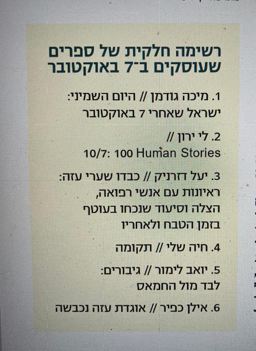 Lee Yaron tweet media