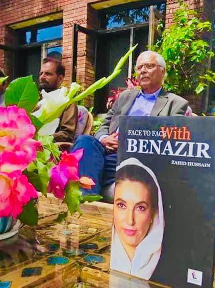 Renowned Journalist @hidhussain Zahid Hussain's new book 'Face to Face with Benazir' has been launched in Sawabi, KPK. This is undeniably an interesting book which is a compilation of his interviews with Mohtarma Benazir Bhutto Shaheed. People who are fond of reading books must