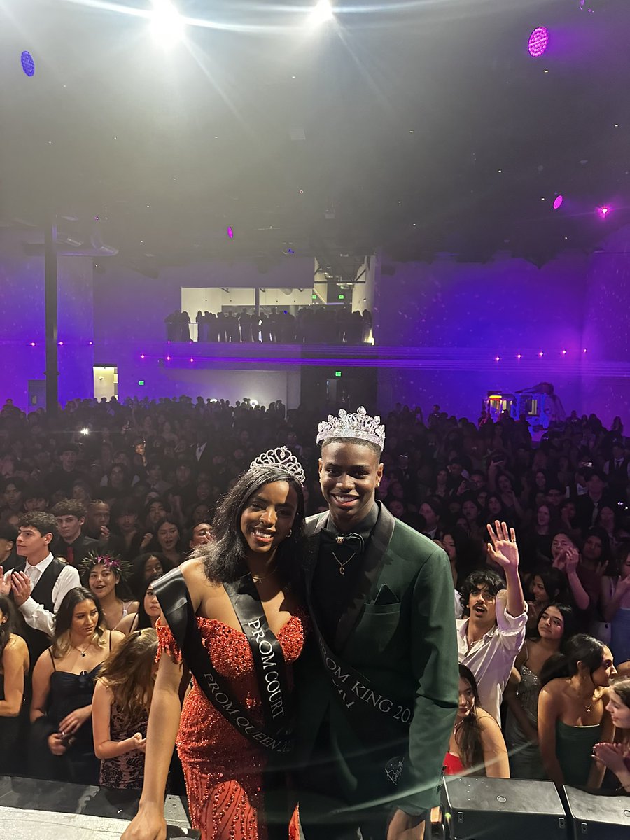 Your 2024 PROM Queen &amp; King… Aidyn and Cody!!!
<a href="/RanchoHSCougars/">Principal Aikens</a> <a href="/CastroRCHS/">Alyssa Castro</a> <a href="/Berwick_RCHS/">Dr. Berwick</a> <a href="/MrRobertSanch/">RCHS Athletics & Activities</a>