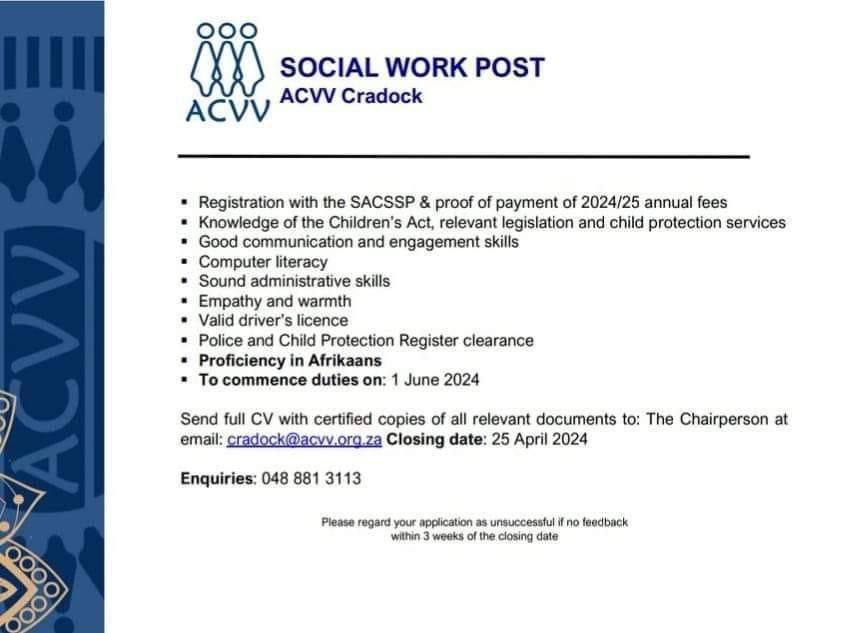 swvacancies_sa's tweet photo. Latest Vacancies https://t.co/zSEkHH5d9t