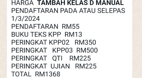 HarisEchen's tweet photo. Bagi sesiapa yang dah ada lesen kelas motosikal, tak perlu dah nak ikut kursus dan ujian komputer.. cukup lah jumpa saya ja atur lesen L dan mula belajar.. 

https://t.co/3Pywxt1sLw https://t.co/Y2KlLRCy0a