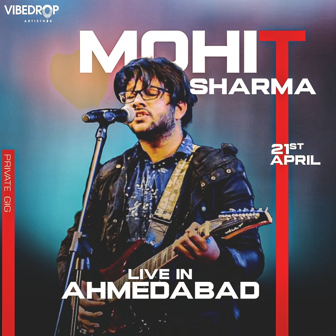 Mohit Sharma performing live tonight at Ahmedabad for a Private Gig. 🤩

VibeDrop with Mohit Sharma for a Wedding Reception! 💥
.
.
#VibeDrop #ArtistHub #Artists #ArtistCuration #ArtistManagement #ArtistBooking #PrivateEvent #Gig #Band #Ahmedabad #MohitSharma