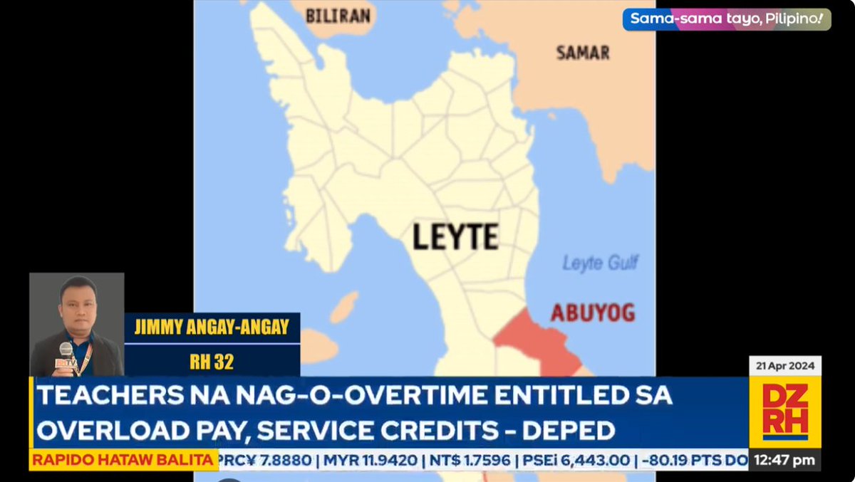 Isang mangingisda patay nang malunod sa Abuyog, Leyte | RH 32 Jimmy Angay-Angay

#RapidoHatawBalita
#SamaSamaTayoPilipino

LIVE: facebook.com/dzrhnews/video…