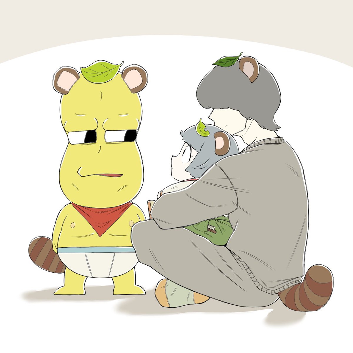 #ぽこあーと 
 #オシャレになりたいピーナッツくん 

「...次は僕ナッツよ」
