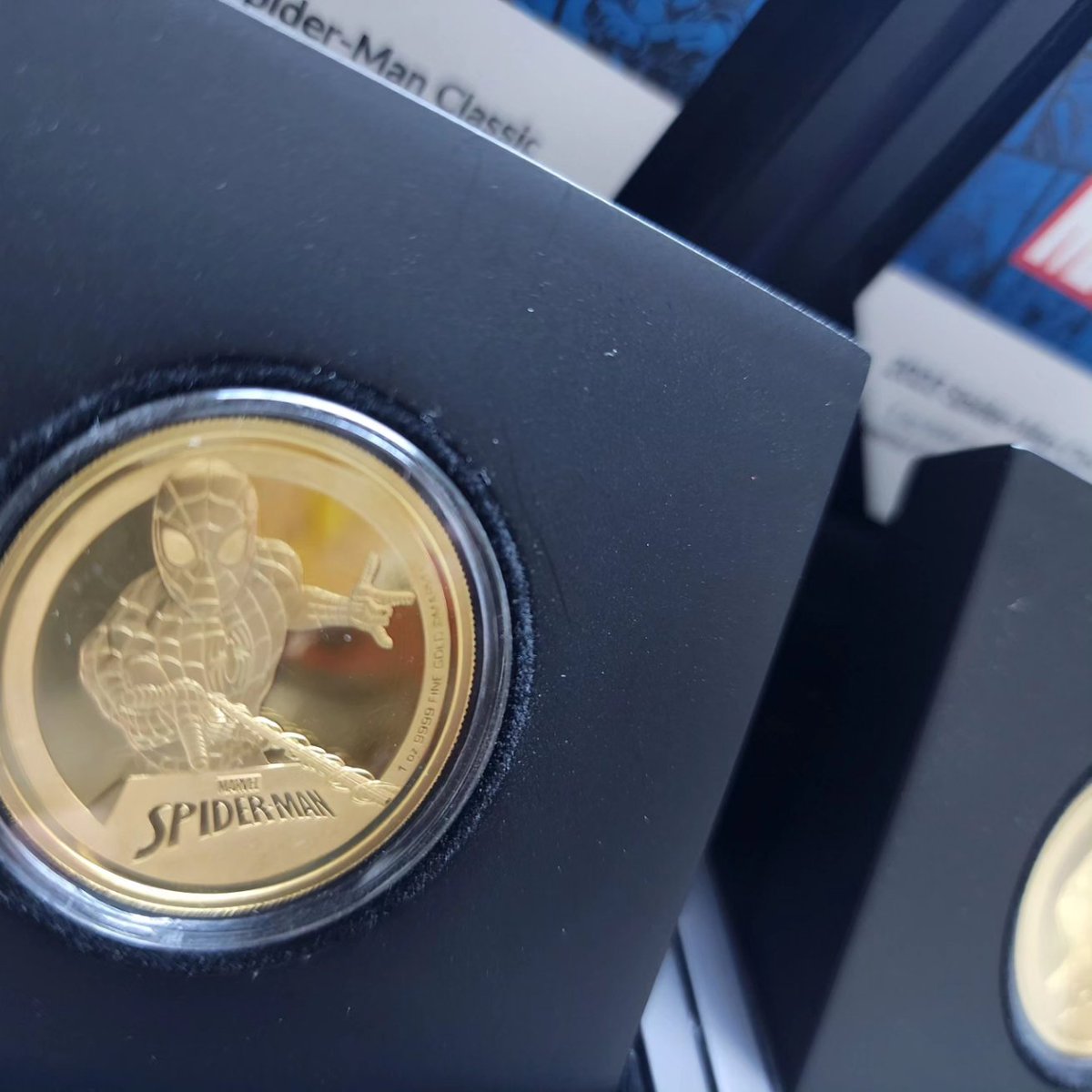 shyted88's tweet photo. 2023 Niue 1oz Gold coin
Marvel : spider-man
#avengers #marvelcomics #spiderman #newzealandmint https://t.co/AQyw3dI4d4