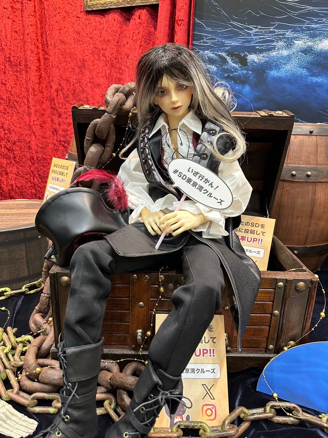 ドルパ51ガイドブック ボークス ドールズパーティ づら 入場券 B1??番台