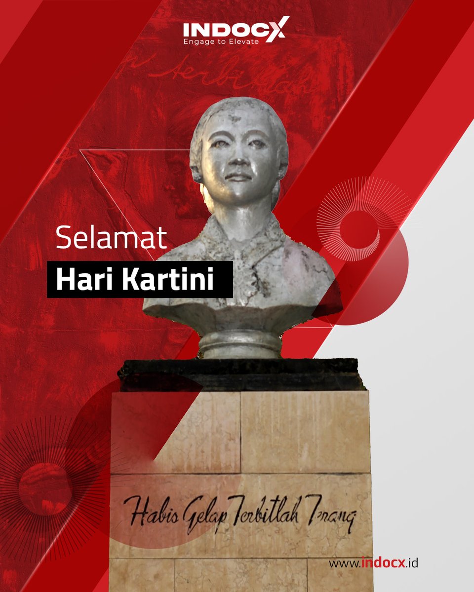 Indo_CX's tweet photo. Hari ini adalah momen yang istimewa di mana kelahiran sosok wanita hebat yang menginspirasi dan menjadi simbol emansipasi wanita di Indonesia.

Selamat Hari Kartini https://t.co/AW80X3nyp8