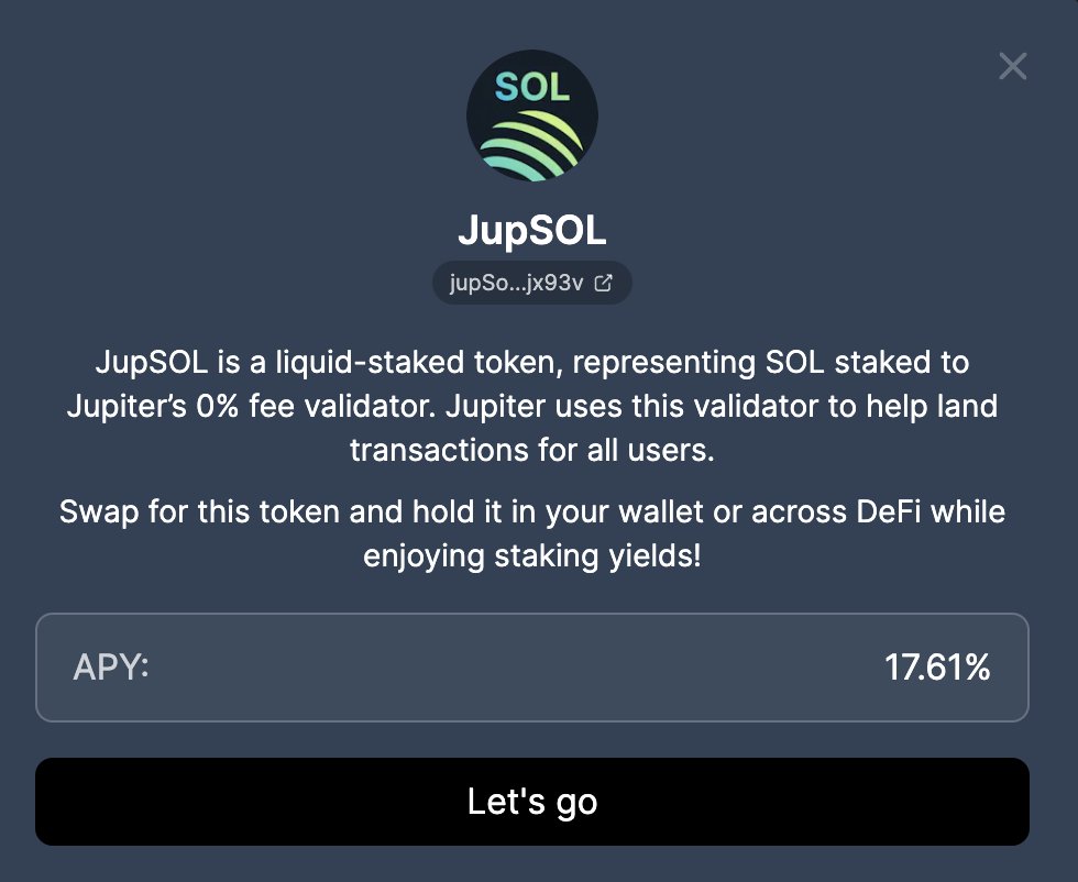 $jupsol at 17% juicy apy