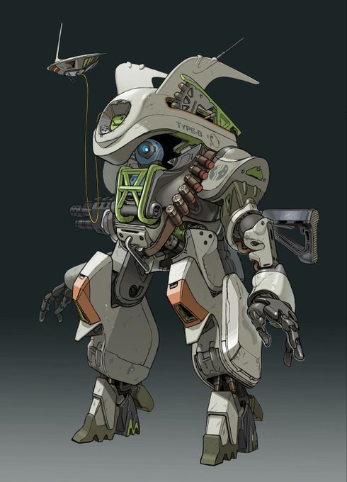 Mecha "TYPE-B" #mecha 
