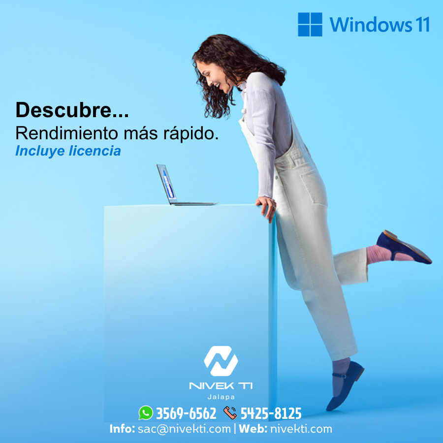 #Windows11
Es una versión gratuita... Diseño moderno... Mayor organización... 𝗗𝗲𝘁𝗮𝗹𝗹𝗲𝘀: 📷 3569-6562 | 𝗦𝗼𝗽𝗼𝗿𝘁𝗲: 📷 5425-8124 | Instalación en #Jalapa