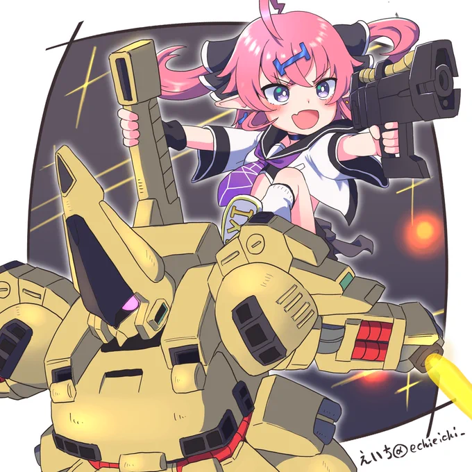 ここだけの話ですが、いくしー先生が好きなMSはジ・Oだそうです!#ixyv ↓好きなポイントの話↓ 