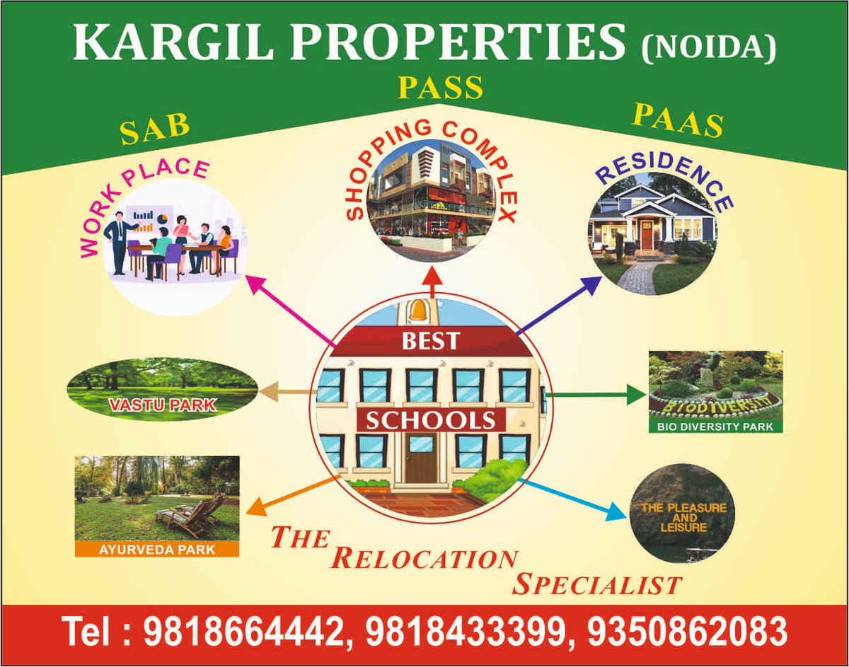 coljsbal's tweet photo. Buy – Sell – Rent Industrial /Commercial / kothi /Plots / Army Flats. in Noida, Greater Noida /Yamuna expressway / Jewar the Future
Lt. Col. J.S. Bal (Retd.) 9818664442 / 9818433399
Kargil Properties Noida. https://t.co/gvcJV94C0D