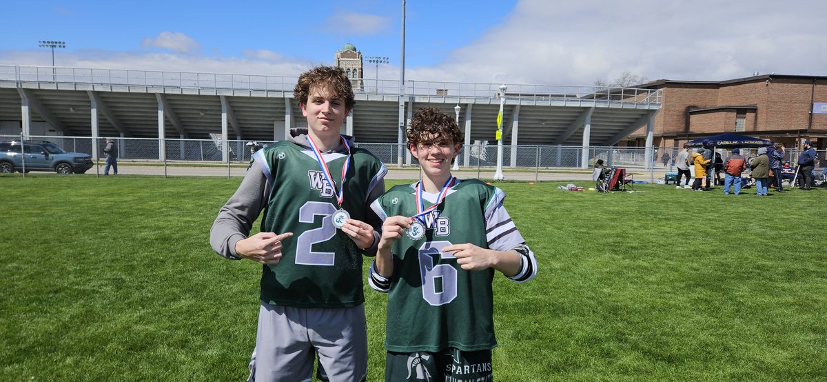 Never give up awards to Zac Morton and Aiden Moran.  Game v Sault Area