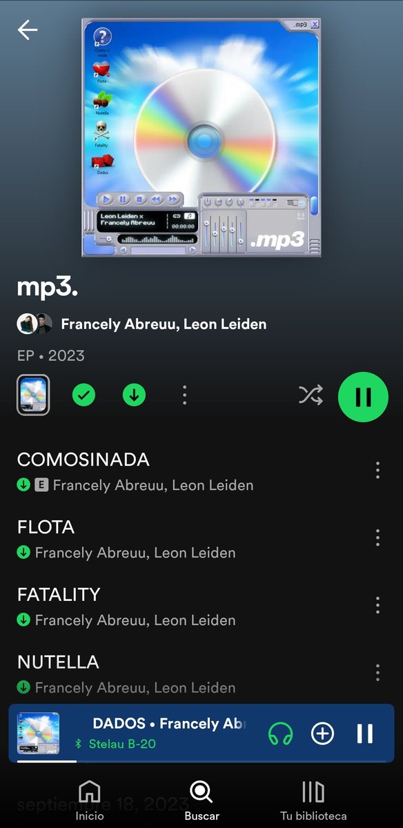 Este EP de León leiden y Francely Abreu está 10/10 ❤️‍🔥