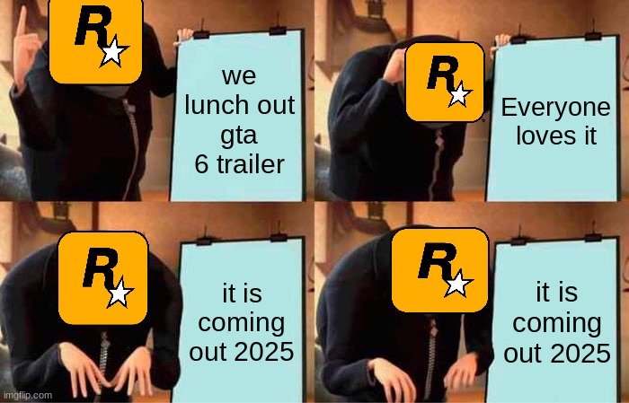 GTA6Club's tweet photo. 😅😅😅

#GTA6 #meme #GTAVI https://t.co/iYji3g3fwV
