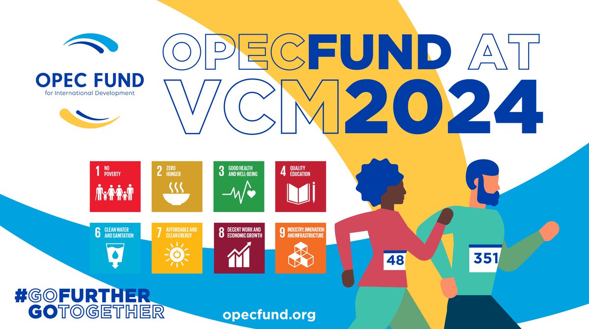 We wish all participants the best of luck for the @Vienna_Marathon! 🏃 The #OPECFund is proud to be a sponsor of the #VCM for the 14th time this year! 🇦🇹 #GoFurtherGoTogether #TogetherWeRun #OPECFundInAustria #ViennaCityMarathon