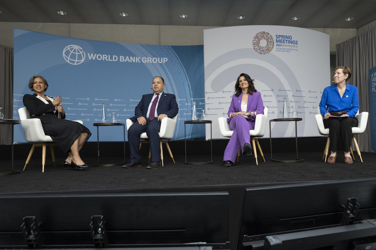 Providing a basic standard of care for people throughout their lives is critical for development. @WorldBank Group to expand health services to 1.5 billion people by 2030. Watch the event replay to learn more: wrld.bg/T5G850Rkson #WBGMeetings