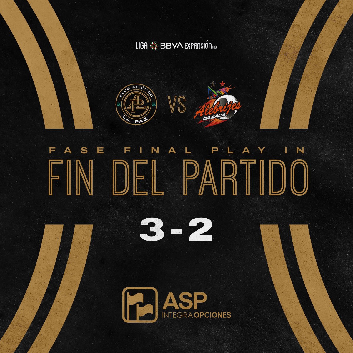 atleticolapaz's tweet photo. ⚽️ I ASP Integra Opciones presenta: ¡A CUARTOS DE FINAL! 🔥

Unidos logramos una remontada cardiaca y un pase histórico en Baja California ¡Suuuuuuuur!

⚽️Michelle Benítez
⚽️⚽️ Ulises Jaimes 

 Estamos en nuestra primer liguilla AURINEGRA 🟠⚫️ ¡Hagamos historia!

#PorLaPalom1lla https://t.co/pKNrV5loff