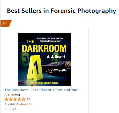 ScotlandYardCSI's tweet photo. Wow! 🥳I'm thrilled beyond words! My book has reclaimed the Amazon #1 Best Seller spot in Forensic Photography! 🌟📚 

Thank you to each and every one of you for making this happen with your book reviews and your unwavering support! 🙏🥰

#excited #gratitude #DebutAuthors https://t.co/iLgL9gCL7B