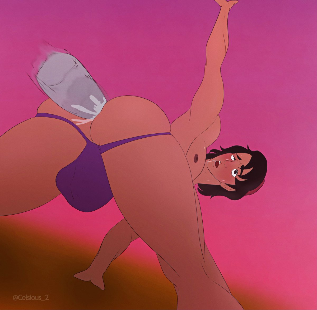 celsious_2's tweet photo. Alladin First Wish... 🧞

#nsfw #gay #porn #yaoi #bara #big #ass #alladin #disney #Alladin https://t.co/8qKFEQ3EsN