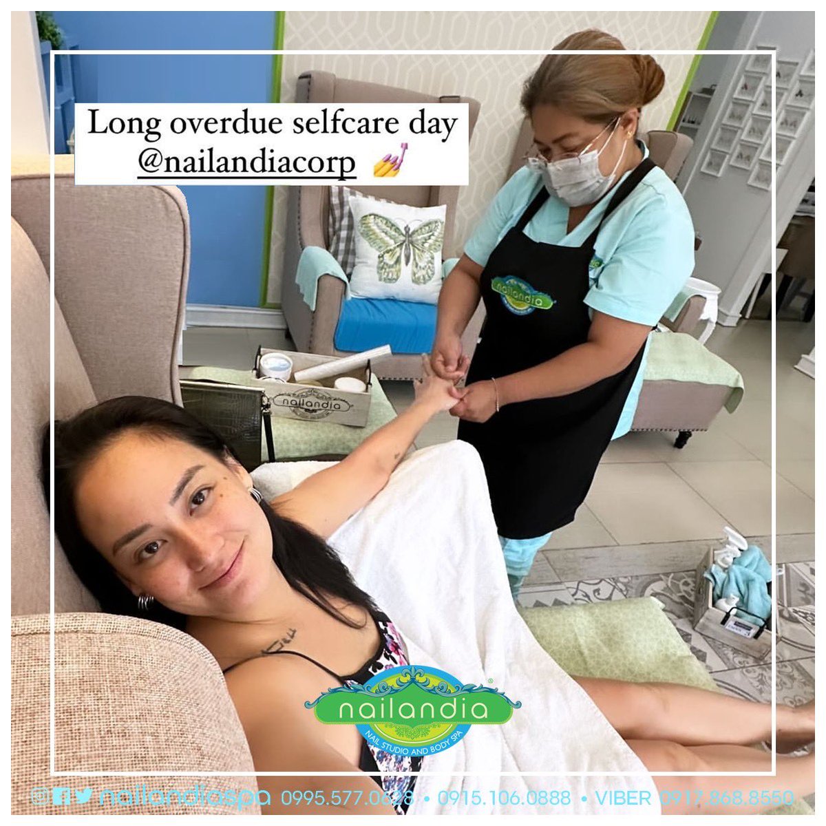 Indulging in some much-needed self-care at #NAILANDIA! Today is all about pampering our dear #MaxEigenmann
Because taking care of yourself is always a priority! 🩵💚🩵
Open for #FRANCHISE
#LowFranchiseFee
09955770628
09151060888
#MarianRivera
#NAILANDIALuxe
#nailspafranchise
#fyp