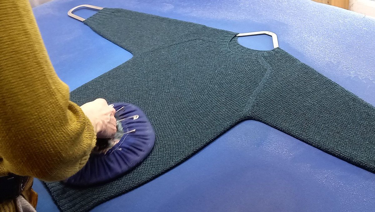 It's #fashionrevoltionweek 15-24 April. The 10th year putting #sustainablefashion on everyone's mind

Image: steam pressing our moss stitch jumper #scottishmade #imadeyourclothes #crofthouseknit

#fashionrevolution #wearefashionrevolution

Find out more @fash_rev @Fash_Rev_Scot