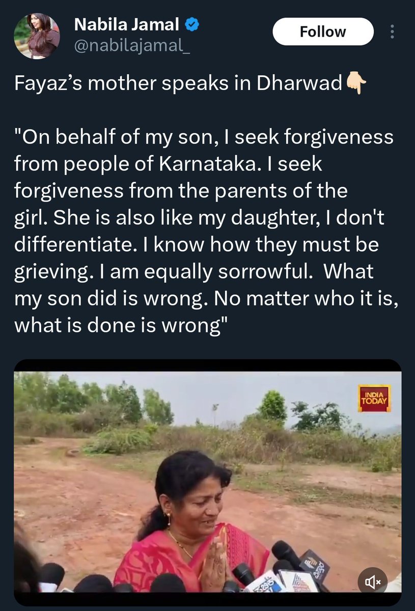 Compare response of Fayaz's mother with that of Bharat Soni's father (Ujjain Rape case accused)

One asks for forgiveness for her son, the other asks the death penalty for his son

The Rot runs deep