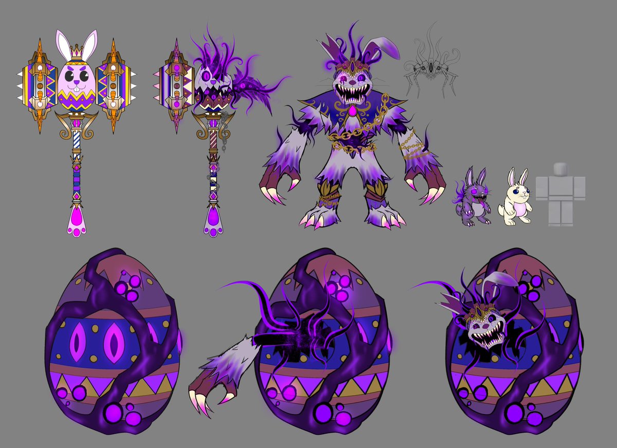 #roblox #robloxdev #robloxart #dungeonquest #voldex Back at it again with more DQ content- Figured I would share some of the stuff I did for the Easter event awhile back!