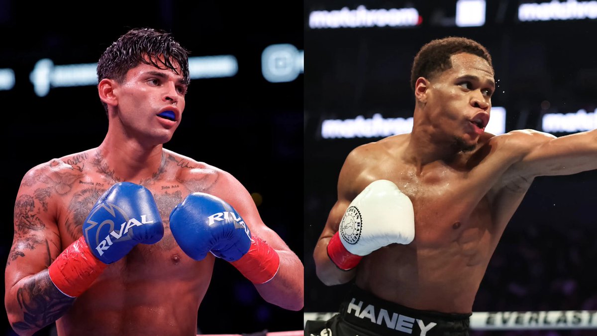 Cap1News's tweet photo. #RyanGarcia won the #fight against #DevinHaney  by decision https://t.co/a493EzXP0w