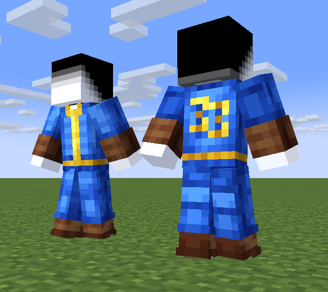Minecraft Vault Dweller Skin Vault Minecraft Skins | SkinsMC
