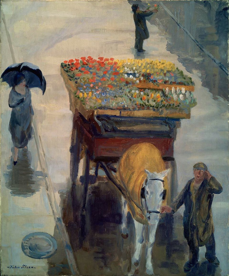 The #SPRING of 1924 & the Ashcan School
‘Flowers of Spring’ John French Sloan (1871-1951). Oil on canvas. 1924.
#JohnFrenchSloan #JohnSloan #AshcanSchool #AmericanArt