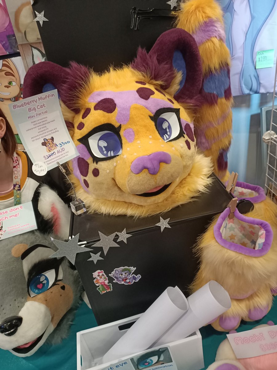 They didn't sell this weekend but let me know if you're keen I have them available still! Will be going online after the con so save on shipping now 👀