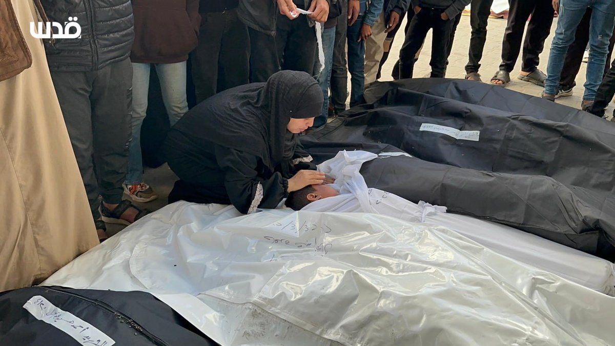 Palestinians woke up today to a new Israeli massacre in Rafah, with at least 16 civilians, including nine children, murdered by Israeli airstrikes.